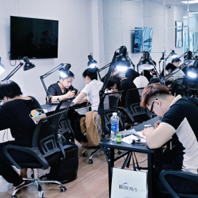 Kết thúc những ngày học chương trình nâng cao các kỹ thuật tại Việt Nam.