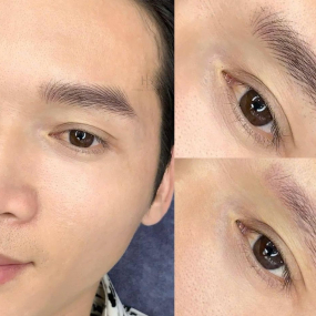 Điêu khắc chân mày Nam 