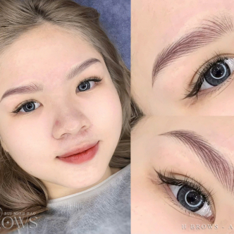 Điêu khắc chân mày Hairstroke