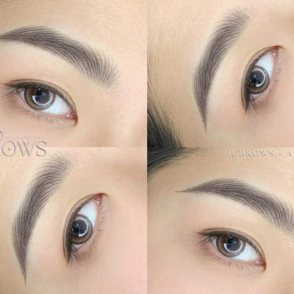 Điêu khắc chân mày Hairstroke