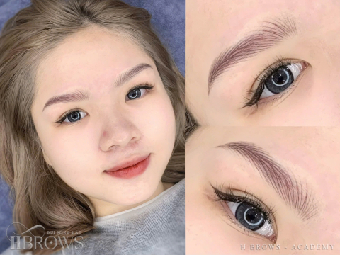 Điêu khắc chân mày Hairstroke