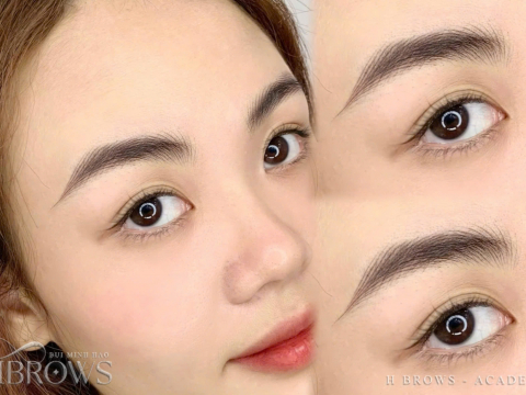 Điêu khắc chân mày Hairstroke