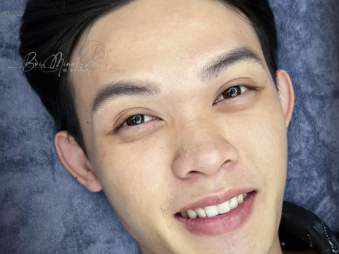 Điêu khắc chân mày Nam 