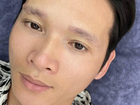 Điêu khắc chân mày Nam 